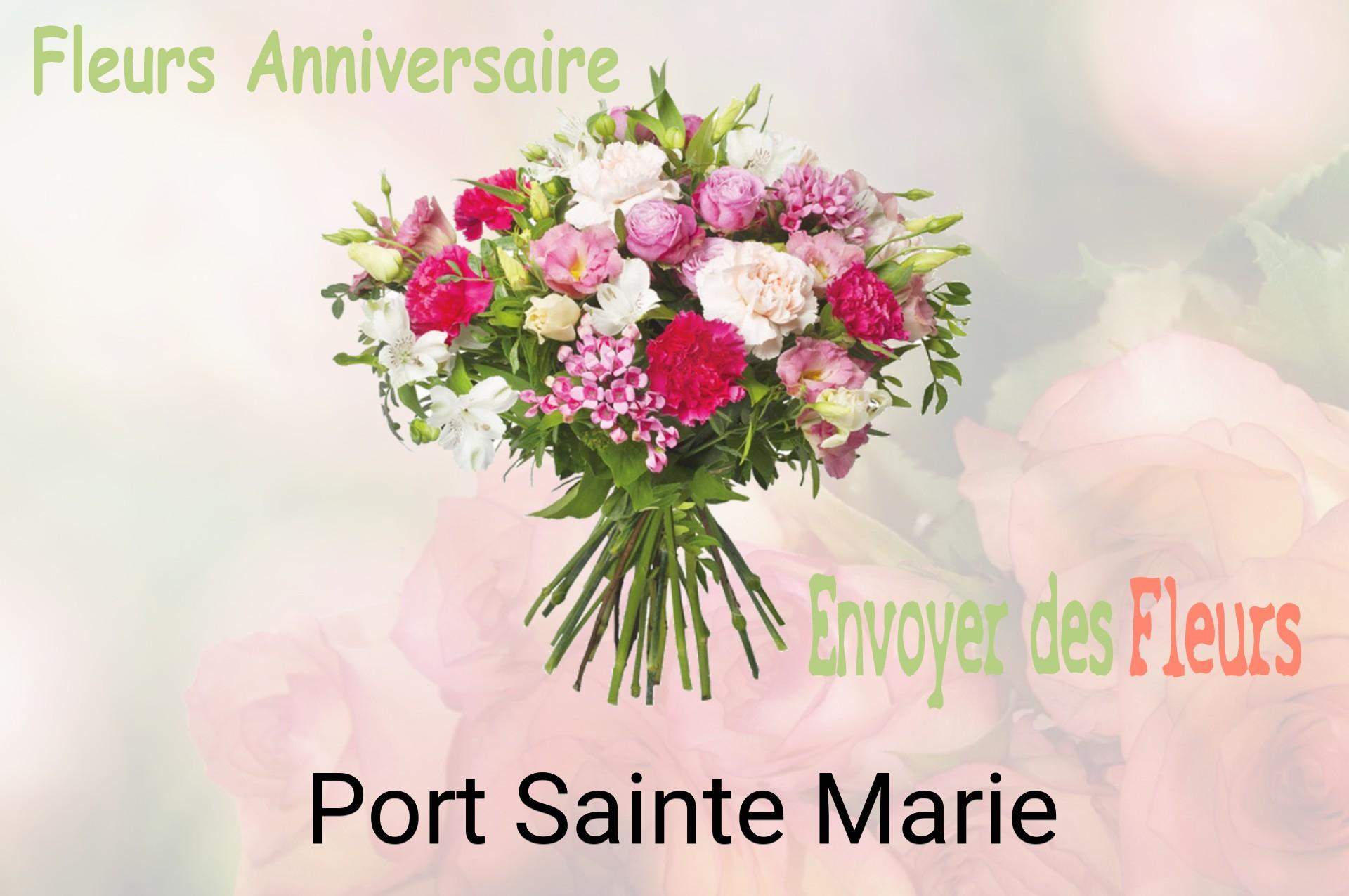 Bouquet de fleurs d’anniversaire livré à Port-Sainte-Marie